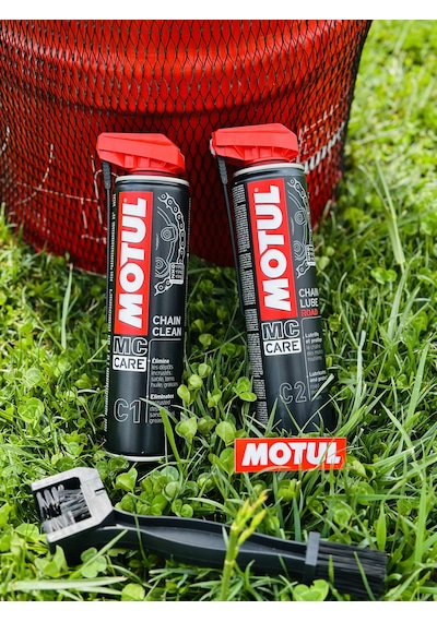 Motul Zincir Bakım Seti C2 + C1 + Fırça