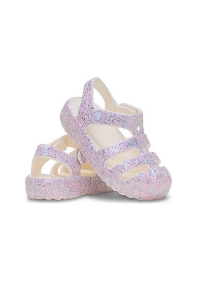 Crocs Classic Glitter Fisherman Kız Çocuk Sandalet 212644 Çok Renkli