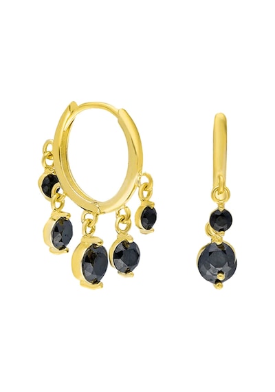 Halka Küpe 718877 Gold Gümüş