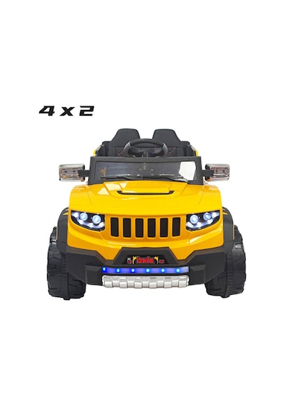 Akar Oyuncak İznik 4x2 12 Volt Uzaktan Kumandalı Akülü Suv Çocuk Arabası Sarı