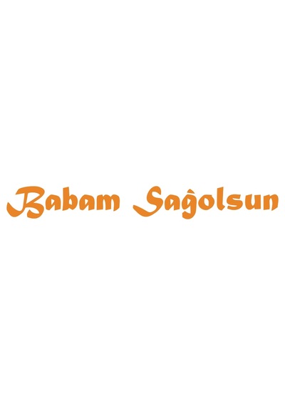 Babam Sağolsun Araba Sticker 17x17 Cm Turuncu