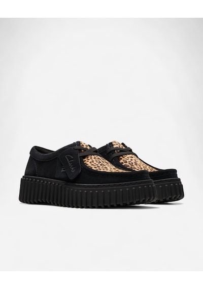 Clarks Torhill Bee Leopard Print, M 3 Kadın Kahverengi Günlük Ayakkabı 26181189 Kahverengi