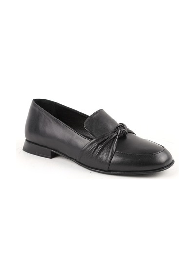 Libero Kadın Loafer Ayakkabı Siyah Hakiki Deri Düğüm Fiyonk Detaylı Düz Topuk Günlük Ofis Kauçuk Taban L031.26103923 Libero Kadın Loafer Ayakkabı Siyah Hakiki Deri Düğüm Fiyonk Detaylı Düz Topuk Günlük Ofis Kauçuk Taban L031.26103923