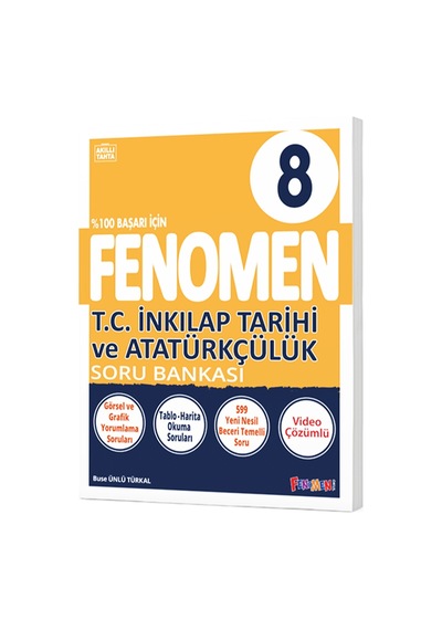 Fenomen Yayınları 8. Sınıf İnkılap Tarihi Ve Atatürkçülük Soru