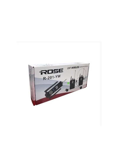 Rose R-201-yw Uhf Kablosuz Telsiz Yaka Mikrofon 32 Kanal