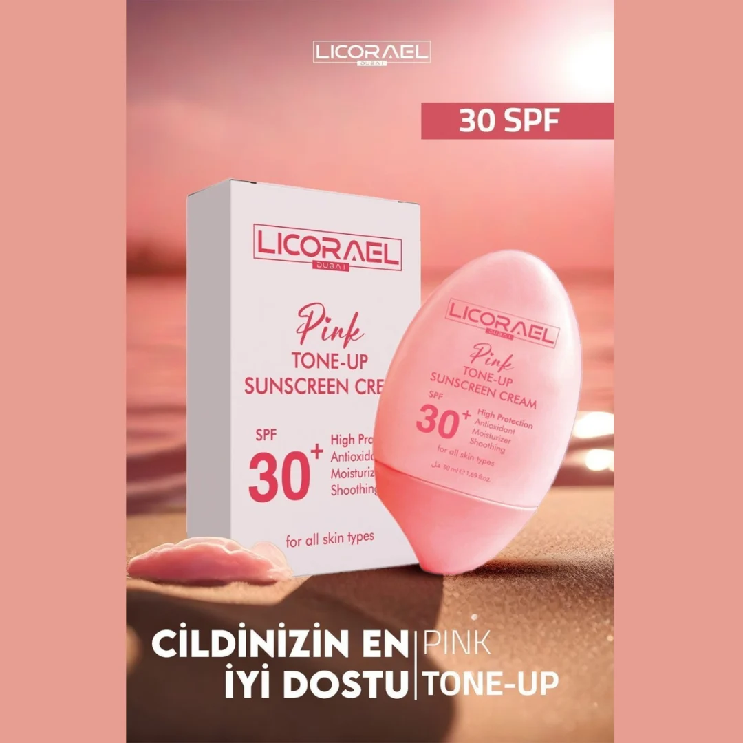 Licorael Dubai Pembe Güneş Kremi SPF30 50 ML