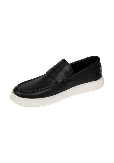 Greyder 67853 Hakiki Deri Erkek Sneaker Ayakkabı Siyah