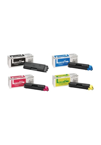 Kyocera Fs C 2626Mfp - Fs C 2026 Tk-590 4 Renk Set Toner