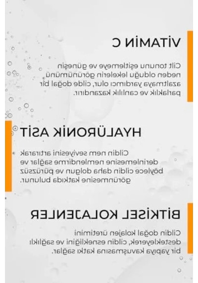 Yoğun Nemlendirici C Vitamini Serum 30 Ml