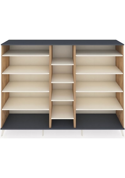 Hyperion Dolap 11 Raflı 220x44x163 Çam-antrasit/aytaşı Çam-antrasit/aytaşı Hyperion Dolap 11 Raflı 220x44x163 Çam-antrasit/aytaşı Çam-antrasit/aytaşı