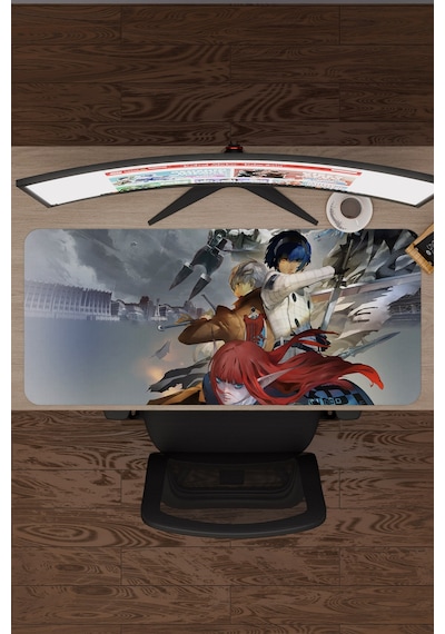Metaphor: Refantazio Dikişli Kauçuk Oyuncu Mousepad V1 - 90x40 Xxl Gaming Mouse Pad