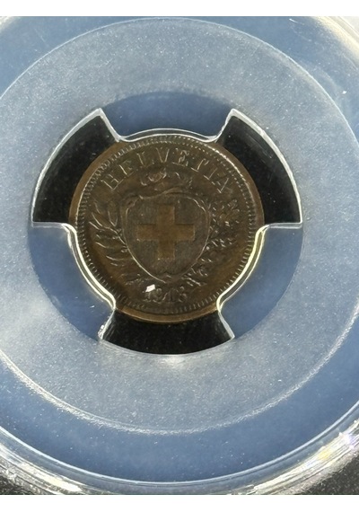 Pcgs Ms62bn 1913 B İsviçre 1rap Sertifikalı Nfc Çipli Özel Koleksiyon Parası