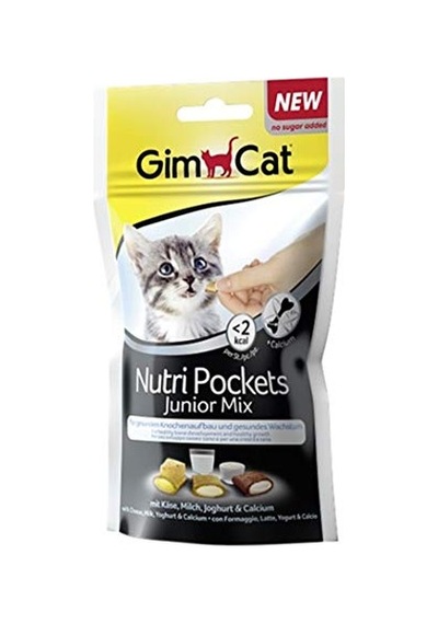 Gimcat Nutripockets Mix Yavru Kedi Ödülü 60 Gr