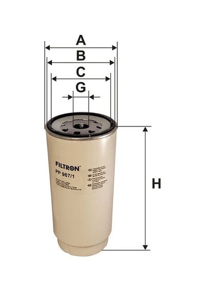 Pp967/1 - Yakıt Filtresi - Filtron