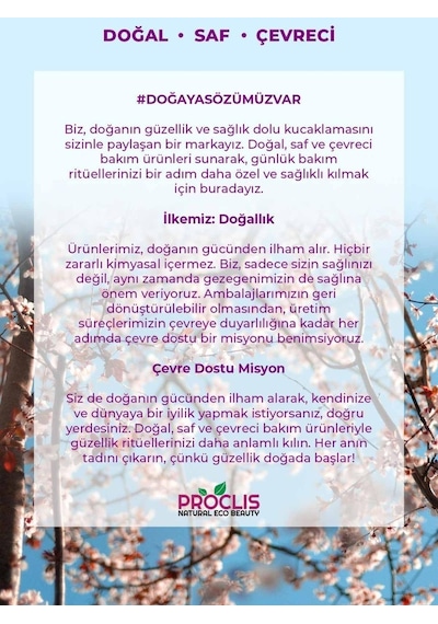 Proclis Gözenek Sıkılaştırıcı Aydınlatıcı ve Gül Suyu 100 ML