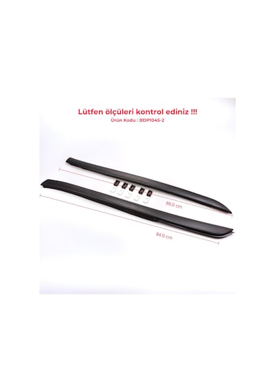 Ön Cam Çıta Ve Klips Seti Sağ Sol Mercedes Vito W638 İçin Standart