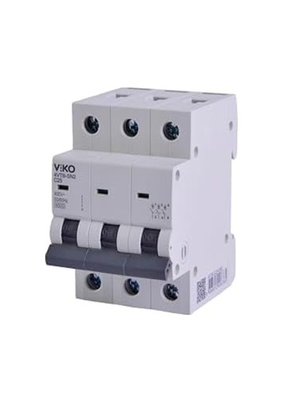 4vtb-3c25 Otomatik Sigorta 4,5ka C Tipi 3 Kutup 25a