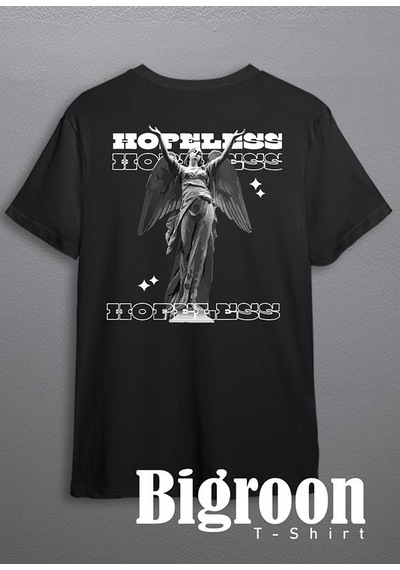 Hopeless Umutsuz Realistik Gerçekçi Tişört Unisex T-shirt 001