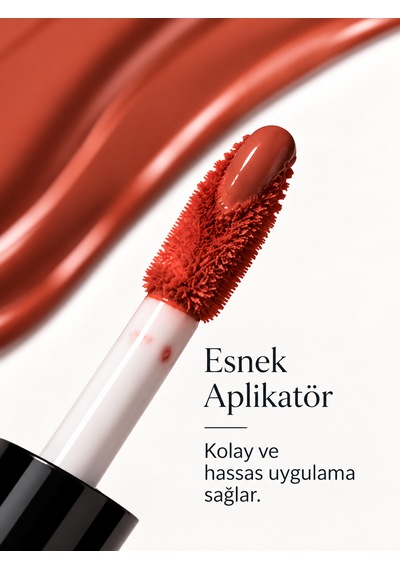Matte Liqiud Lipstick - Amsterdam Nude, Flawless Matlık, Kalıcı Etki, Bulaşmayan Formül, Modern Mat Bitiş
