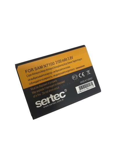 Sertec - Samsung Galaxy Note 2 / N7100 Uyumlu Batarya