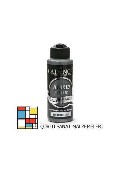 Hybrıd Akr. Multısurfaces-120Ml H-091 Antrasit Siyah