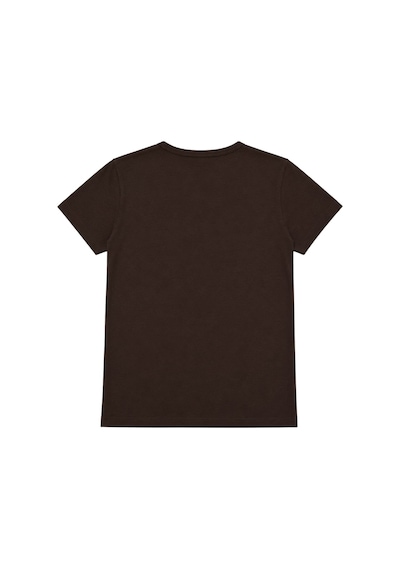 Vadon 1003 Kadın Pamuklu Slim Fit Bisiklet Yaka Yumuşak Dokulu Basic T-shirt Kahverengi Vadon 1003 Kadın Pamuklu Slim Fit Bisiklet Yaka Yumuşak Dokulu Basic T-shirt Kahverengi