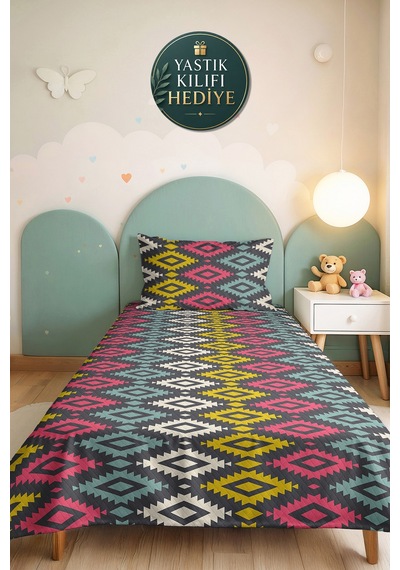 Geometrik Antrasit Genç Odası Tek Kişilik Pike Takımı-etnik Renkli 160x220 Cm Kapitone Yatak Örtüsü Dokulu Şafak Dinginliği Geometrik Antrasit Genç Odası Tek Kişilik Pike Takımı-etnik Renkli 160x220 Cm Kapitone Yatak Örtüsü Dokulu Şafak Dinginliği