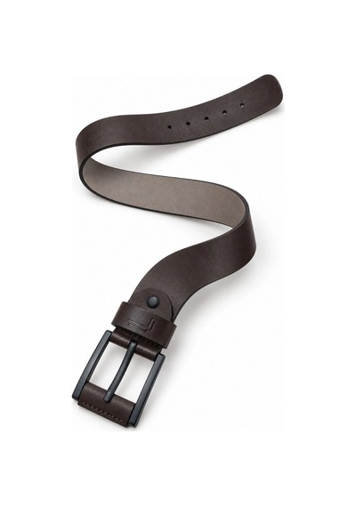 Ertaş Trend Store Erkek Koyu Kahverengi 4 Cm Metal Tokalı Kot Ve Kumaş Pantolon Kemeri Çok Renkli