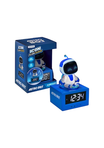 Paladone Astrobot İkon Çalar Saat Çok Renkli