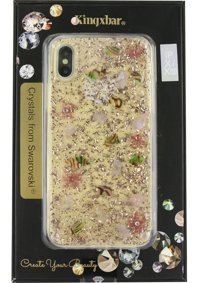 Kingxbar Apple Uyumlu  iPhone Xs Simli Arka Koruma Kılıf
