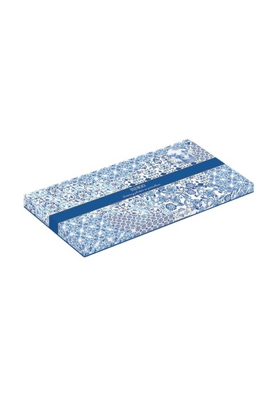 Easy Life Porselen Oval Servis Tabağı 33,5cm X 15cm Mavi