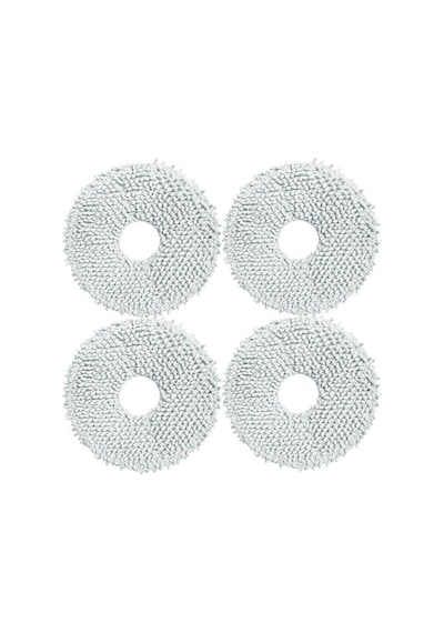 Roborock Qrevo Curv 2 Pro Uyumlu Mikrofiber Mop Paspas 4 Adet