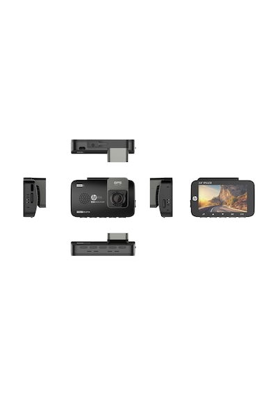 Hp P70 4k Wdr, Araçiçi Ön + Arka Kamera, 3 Inch Renkli Ips Lcd Ekran, Gps Li, Wi-fi Destekli