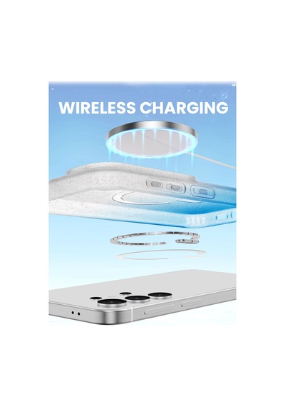 Newface - 582 - Samsung Galaxy Uyumlu S25 Pummel Shiny Magsafe Kapak - Ece-umay - - Siyah Sıyah