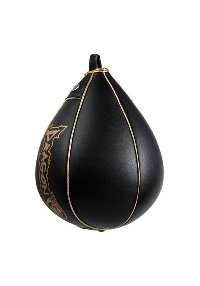 Dragondo 45014 Punching Ball Mexican Style - Small Speed Ball Hız Refleks Topu Siyah - Altın