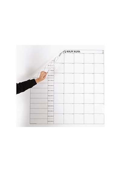 Kendiliğinden Yapışkansız Statik Pano, 100 Cm X 100 Cm Açık Gri