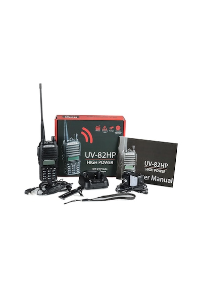 Uv-82 5w Çift Bantlı, Lcd Ekran, Led El Feneri, Programlanabilir, Arama Kurtarma/güvenlik/haber