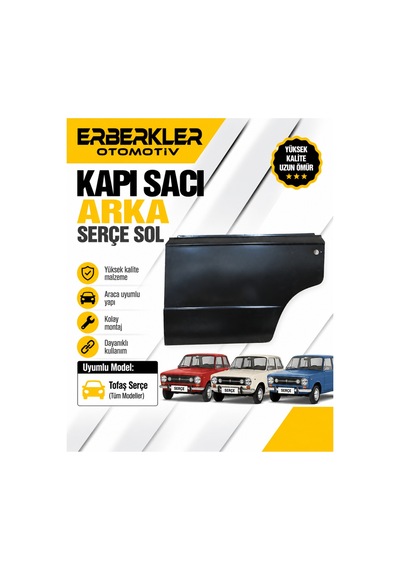 Kapı Sacı Arka Serçe Sol - Erb2298