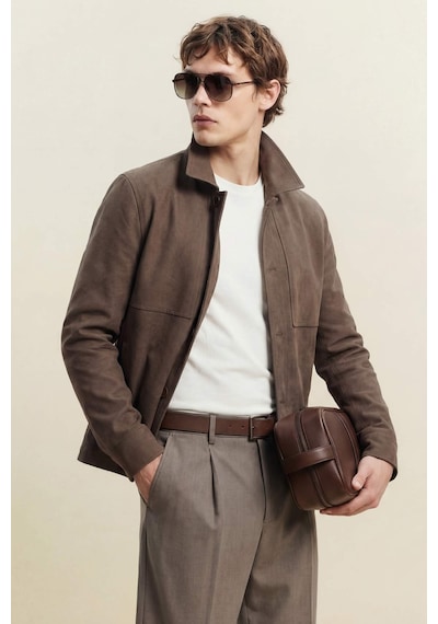Defacto Regular Fıt Polo Yaka Astarlı Blazer Ceket G6393ax26spkh487 Haki-kh487