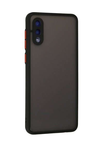 Samsung Galaxy Uyumlu - A02 Kılıf Montreal Silikon Kapak - Siyah