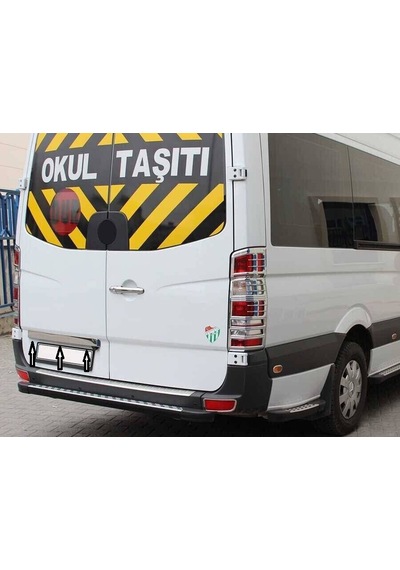 Vw Volkswagen Crafter Uyumlu Bagaj Çıtası 2006-2017 Paslanmaz Krom