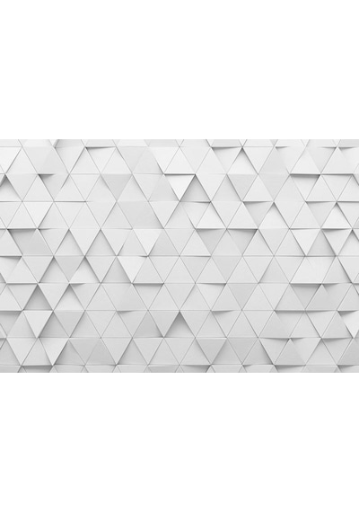 3 Boyutlu Geometrik Desenli Duvar Kağıdı (397446579)