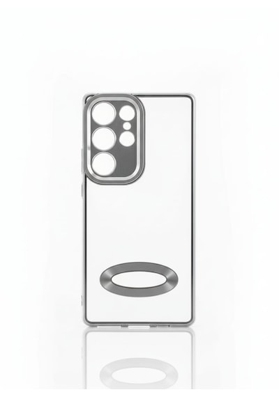 Samsung Uyumlu S 25 Ultra Lüx Lazer Kılıf Modeli Siyah