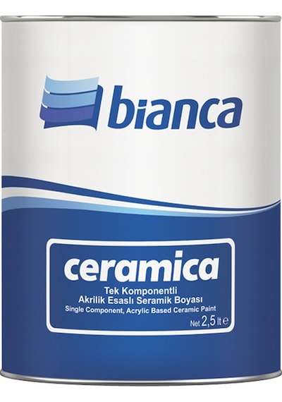 Bianca Ceramica – Seramik Boyası Beyaz 0,75 Lt