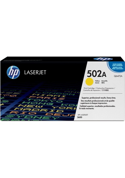 Hp 502A Q6472A Sarı Toner
