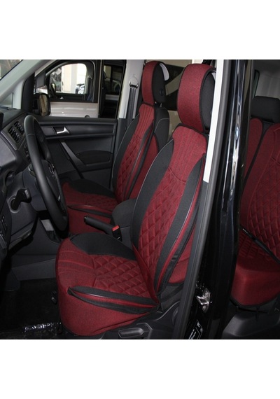 Elegance 5'Li Set Minder Kırmızı-Siyah / Klmny546