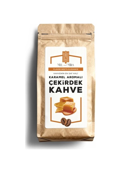 Caramel Bean Coffee 200g, Karamel Aromalı Çekirdek Kahve Çekirdek Kahve