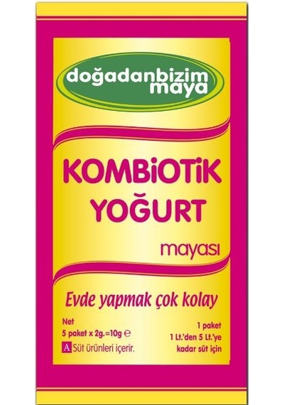 Doğadanbizim Kombiotik Yoğurt Mayası 5 x 2 G
