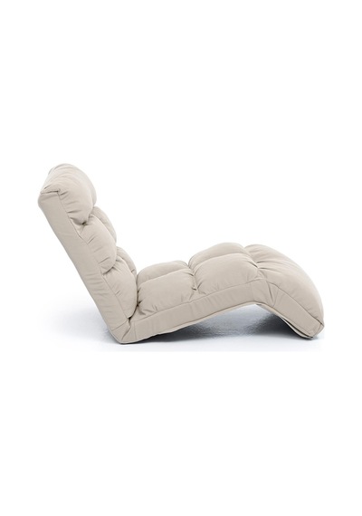 Pafu Fuwa Outdoor Su Geçirmez Fonksiyonel Mekanizmalı Şezlong - Bej