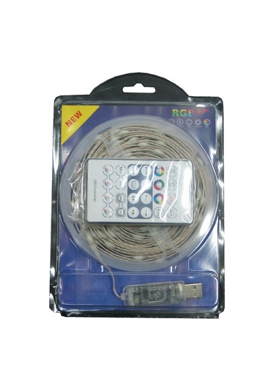 Usb Dekoratif Damla Led Kumandalı Rgb Led Işık 10 M